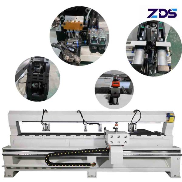 Quality 380V 3.7kw CNC Horizontal Drilling Machine MDF Sheets Side Boring Machine for sale