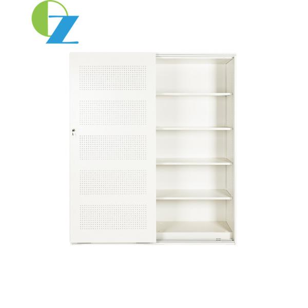 Big Sliding Door Metal File Cabinet Swing Door Environmental Powder Coating