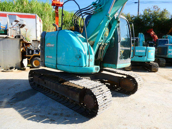 Japan Kobeclo Excavator SK125SR Used Crawler Excavator 13 JP with 0.45 Bucket Capacity