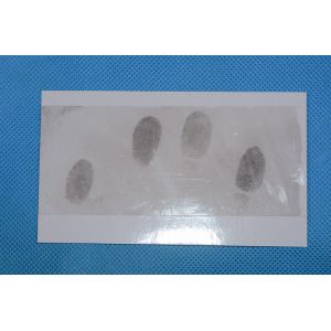 C171 White high gloss fingerprint backing sheet