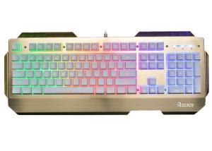 Palm-rest Multimedia Mechanical Gaming Keyboard Adjustable Colorful Backlit