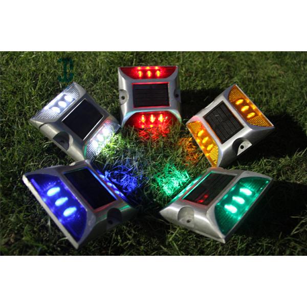 Reflective Solar Road Studs Cat Eyes 3 Years Work Life Flashing And Steady Light