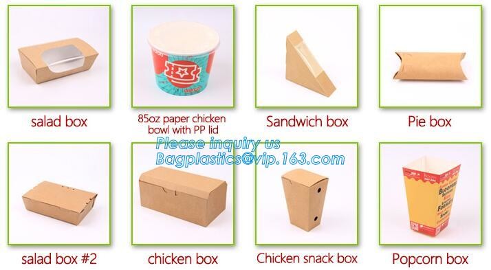 kraft paper sandwich box with window ,triangle sandwich box for packaging,Cardboard Box With Clear Window Burger Sandwic