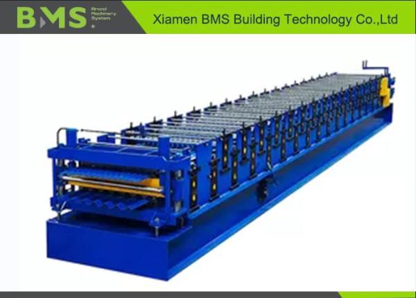 Quality PLC Control Double Layer Roof Panel Roll Forming Machine Easy operation for sale