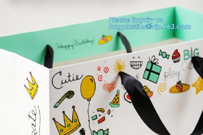violet printing shopping bags by handmade,Gift shopping luxury carrier Bag Direct Manufacture Paper Bag logo Printing