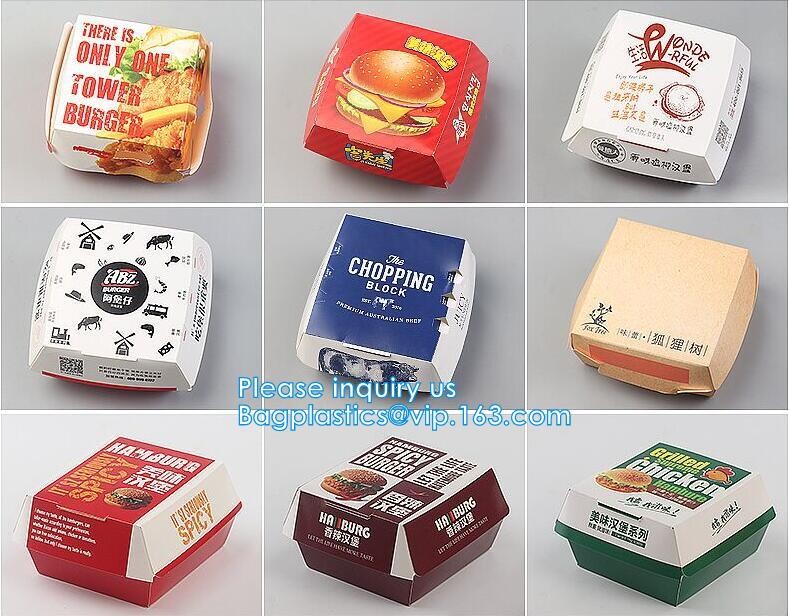 kraft paper sandwich box with window ,triangle sandwich box for packaging,Cardboard Box With Clear Window Burger Sandwic