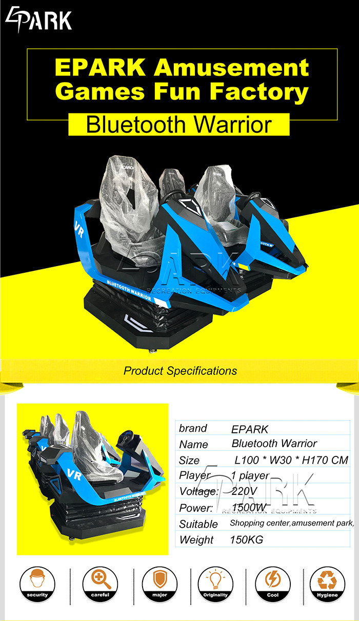 1 Player Bluetooth Warrior Virtual Reality Flight Simulator