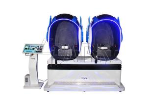 China Dynamic Effects 9D VR Simulator Interactive HD 4K Resolution 360 Degree Rotating wholesale