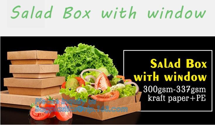 kraft paper sandwich box with window ,triangle sandwich box for packaging,Cardboard Box With Clear Window Burger Sandwic