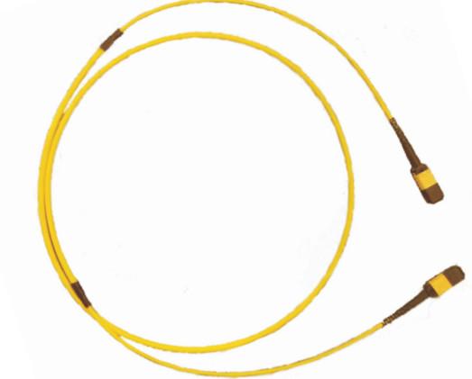 Quality Single Mode Fiber Optic MPO 24 Fiber MPO Connectors 100Gbps Protocols for sale