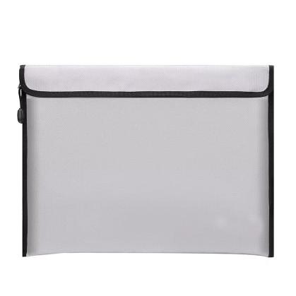 Quality Hook And Loop Open Fireproof Envelope For Cash / Documents / Passport for sale