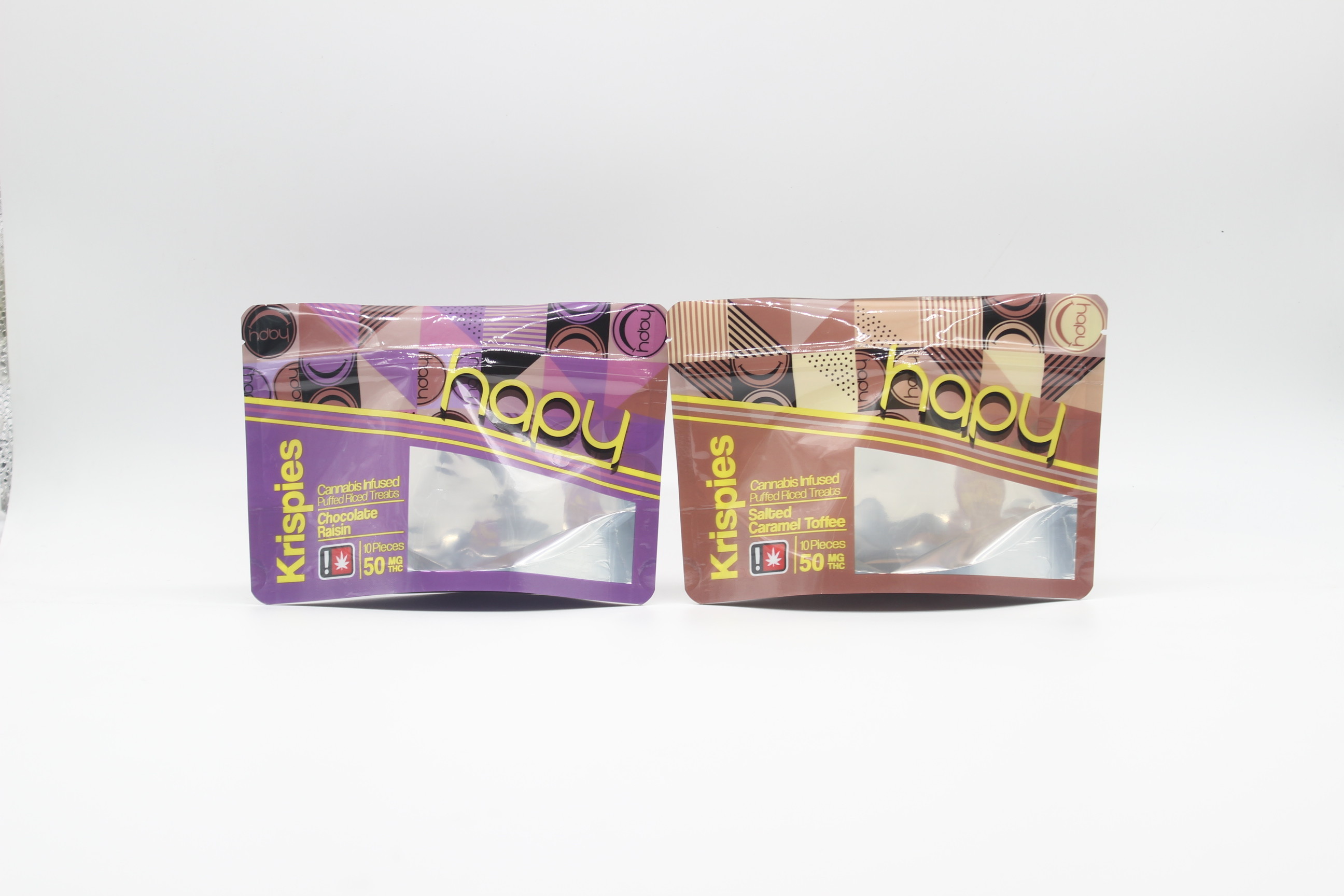 Heat Seal Mylar Stand Up Pouches 3.5G Smell Proof Mylar Bags For Weed Flower Seed