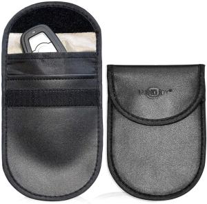 Farday Car Key Signal Blocking Case MONOJOY Keyless Entry Fob Guard 2 Pack