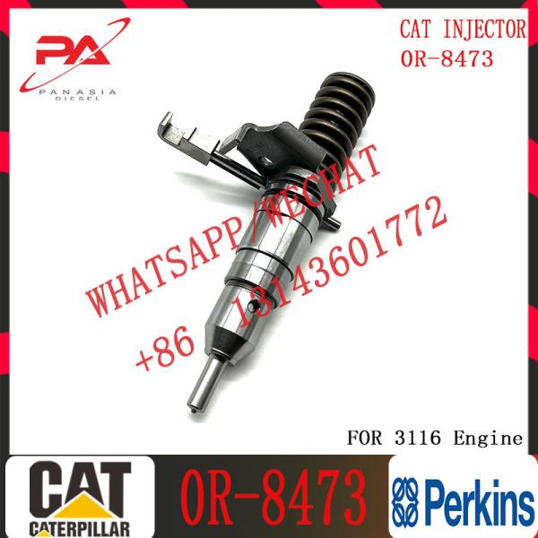 Quality New Diesel Common Rail Fuel Injector Assembly 0R8473 0R-8473 in stock for sale