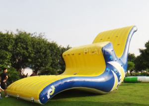 PVC Inflatable Water Games 12 X 4 X 3 M Floating Totter Toys Digital Printing