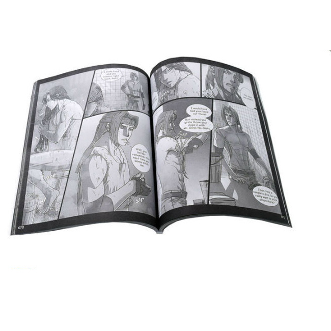 coloring Soft Cover Book Printing , CMYK Comic Book Printing Services