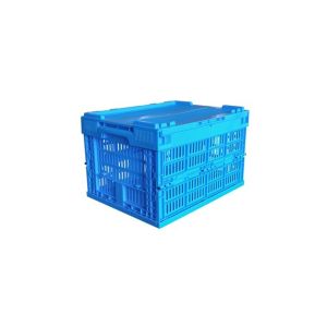 Impact - Resistance Collapsible Fruit And Vegetable Plastic Crates With Lids