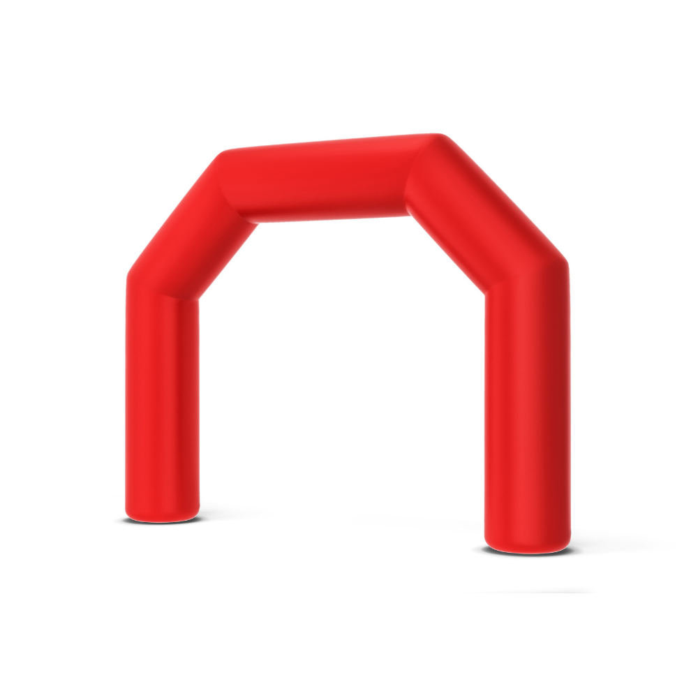 Five Sides Giant Inflatable Rainbow Arch ODM Digital Printing