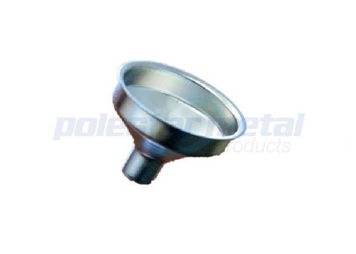Polished Custom Metal Hardware 1-1/2" Stainless Steel Flask Funnel