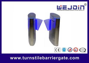 China Fingerprint access control system automatic flap barrier gate wholesale