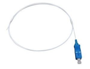 China Sc Lc Fiber Optic Patch Cord Pigtail SC/APC UPC  LSZH/PVC 0.9mm 2.0mm 3.0mm on sale