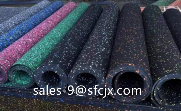 Gym Buffer Mats Rubber Coils Shock Absorbing Sound Insulation