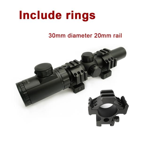 1-6x24 Second Focal Plane Riflescope
