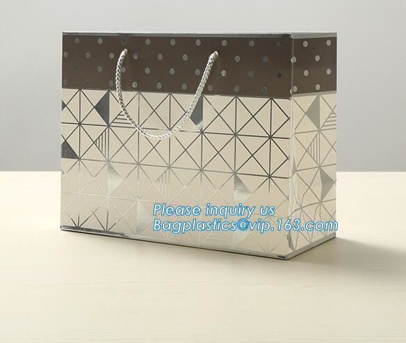 Fashion Custom Printing Luxury Gift Shopping Carrier Paper Bag With Your Own Logo Print,strong twisted handle black leat