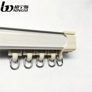 0.8mm Thickness 6m Length Aluminum Curtain Track Ceiling Mounted