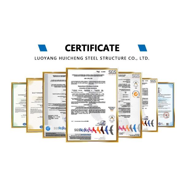 Custom steel structure project completion