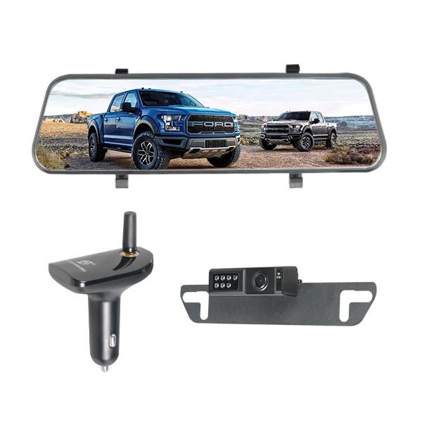 Quality FHSS 10 Inch Digital Truck Rearview Camera AHD Wireless Receiver for sale