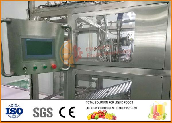 Quality SS304 automatic Aseptic juice and jam Filling Machine 5L 240 Bags /h for sale