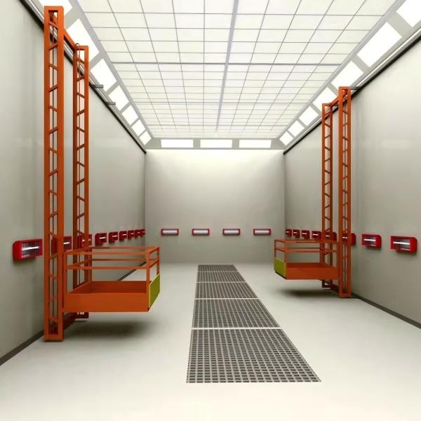 Quality Hydraulic Painters Lift Seamless Painting And Curing For Cars/Trucks Customizable Environmental Systems Energy- Models for sale