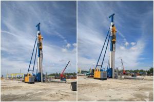 China High Efficiency Hammer Piling Machine For Engineering Foundation Piling wholesale