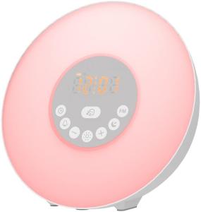 China Touch Control DC5V Natural FM Wake Up Alarm Clock Light Sunset Simulation on sale