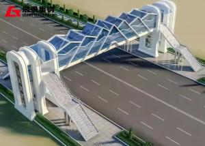 Prefabricated Frame Bridge Steel StructureTruss Pedestrian Bridge