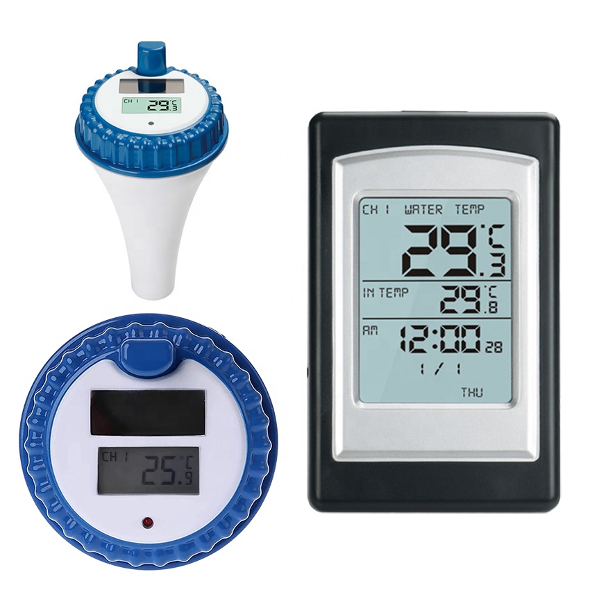 High Accuracy ±1.0°C Wireless Digital Floating Thermometer For Swimming Pool And Aquarium
