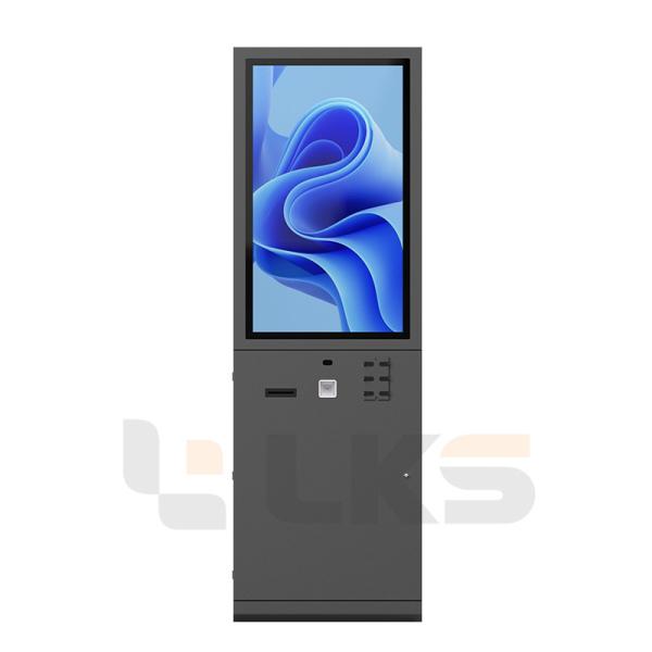 Quality Floor Standing Wall Embedded Public Transportation Airports Entertainment Venues Parking Lot Ticket Vending Machine Printing Kiosk for sale