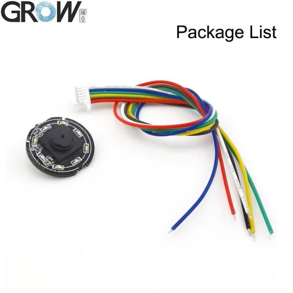 GROW GM861XS Small 1D/2D Bar Code QR Code Barcode Reader Module UART/USB Interface White Green LED