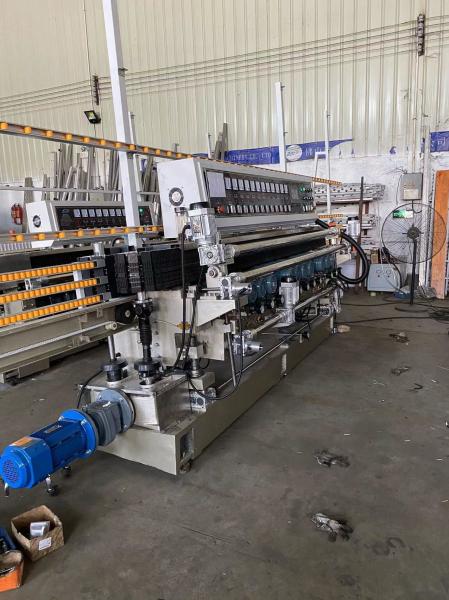 Quality PLC Controlled 9 Motors Manual Window Glass Edging Grinding Machine for Customization for sale