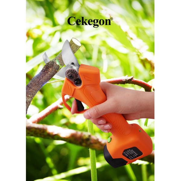 SWANSOFT 25mm Battery powered pruning shear cutting electric pruner