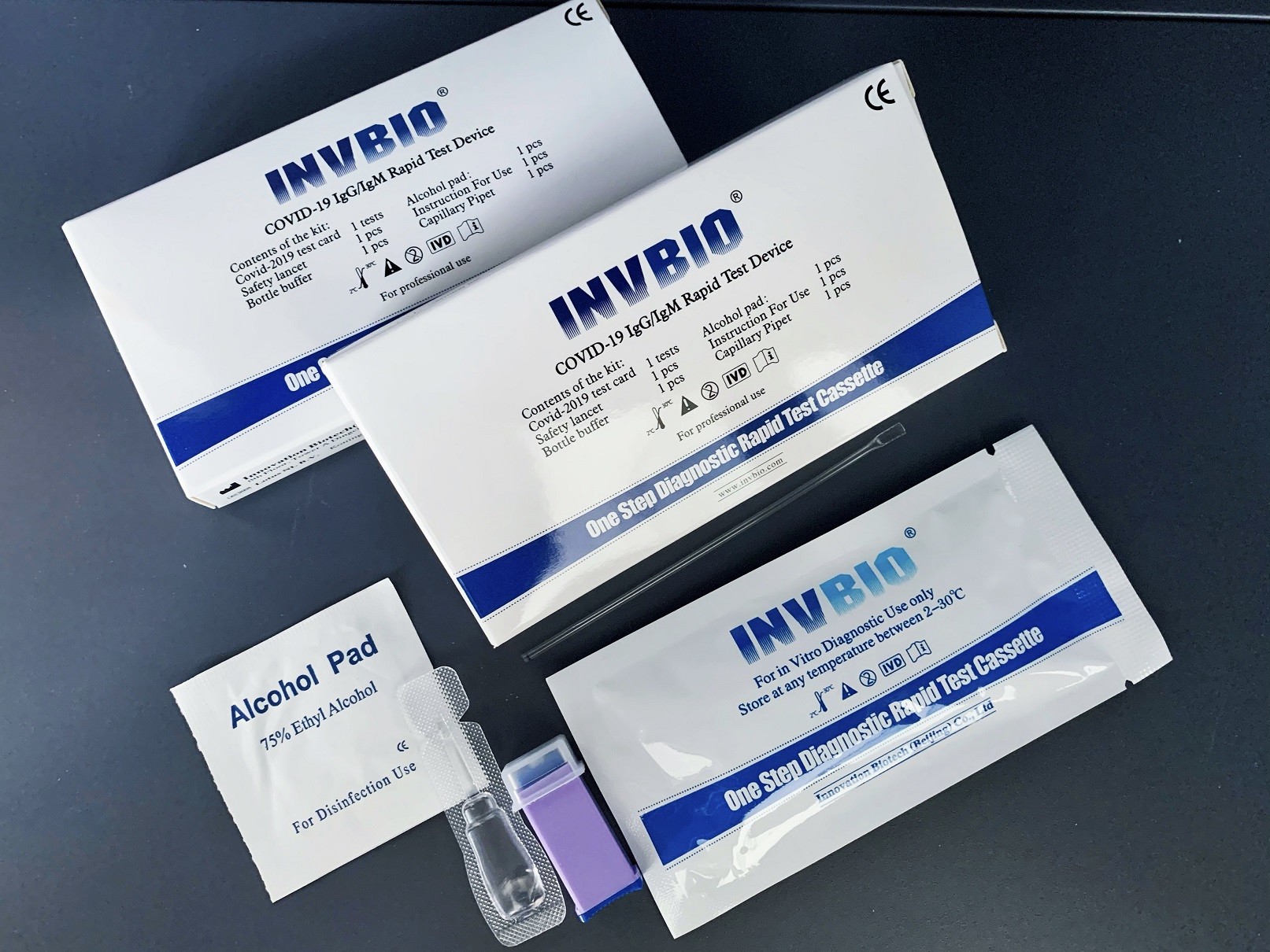 Immunochromatography IgG IgM Antibody Test Kit Fast Detection OEM
