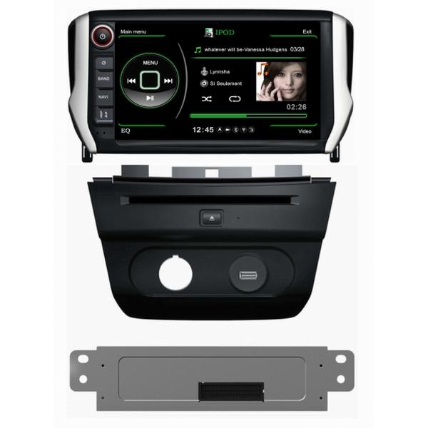 Ouchuangbo Auto DVD Multimedia Radio for Peugeot 2008 3G Wifi GPS Navigation iPod SWC S100 Platform OCB-374