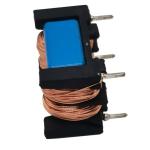 Toroidal nanocrystalline toroidal core differential mode choke coil inductor