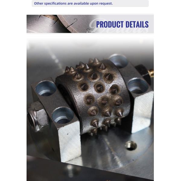 Diamond Bush Hammer Vaccum Brazed Grinding Wheel for Marble Granite Stone Grinding Tool