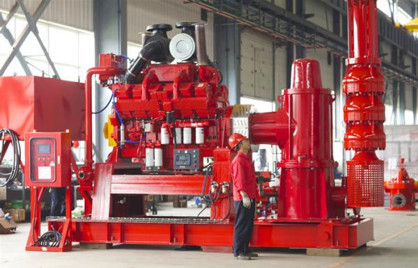 Quality Carbon Steel UL Listed Fire Pumps / 500 Gpm Jockey Diesel Fire Fighting Pumps for sale