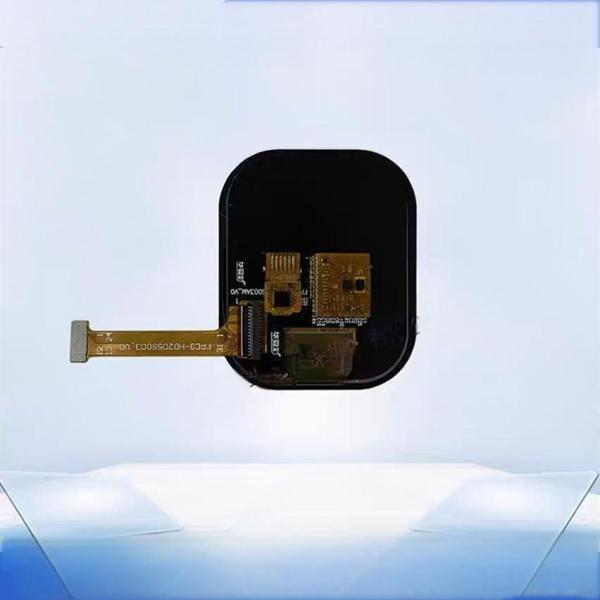 2.05 inch AMOLED display close-up