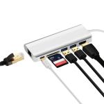 USB Type C Hub Adapter USB Hub Type C to 4K Convertor of Charging Data