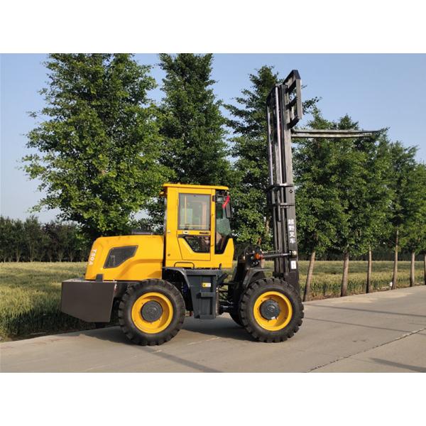 Fast Delivery ET40 4ton Rough Terrain Forklift Diesel 4x4 4 Wheel Drive Off Road Lifter Forklift