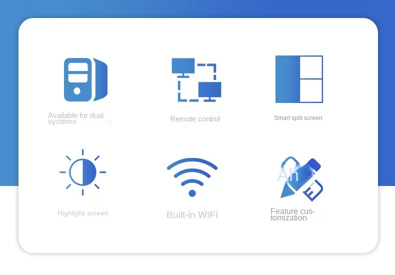 LED Poster Display WiFi Control System Display Panels LED Poster Screen IP40 For Indoor